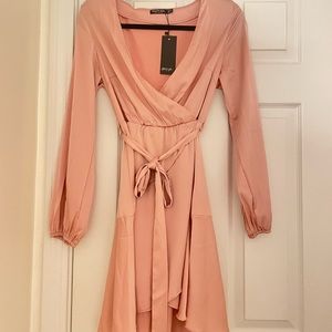 Nasty Gal self tie dress